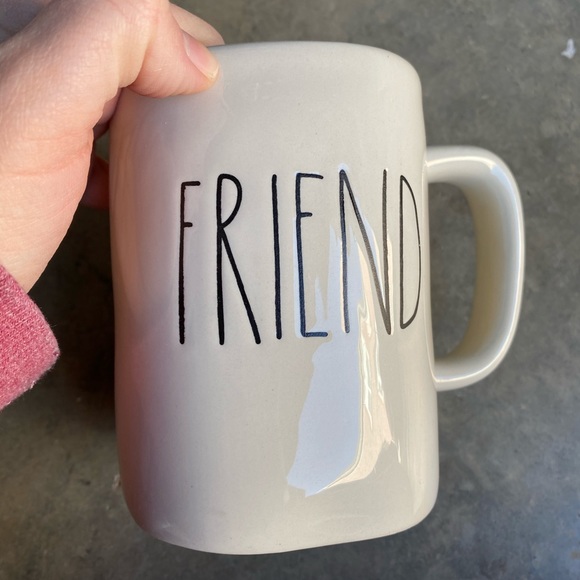 Rae Dunn Friend Mug M Stamp